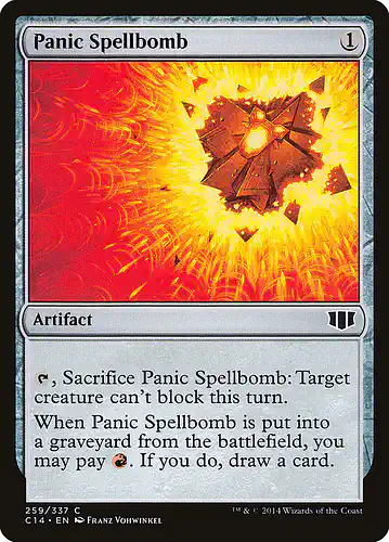 Panic Spellbomb - c14 Spoiler