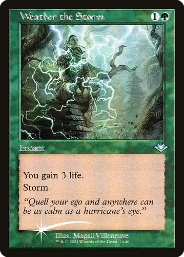 Weather the Storm - h1r Spoiler