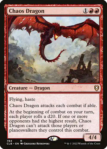 Chaos Dragon - clb Spoiler