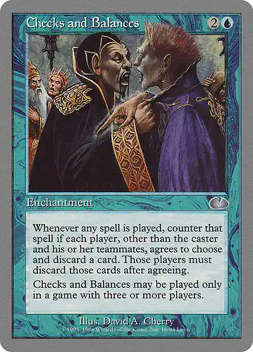 Checks and Balances - ugl Spoiler