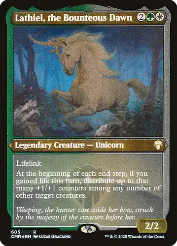 Lathiel, the Bounteous Dawn - cmr Spoiler