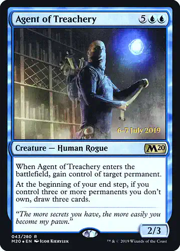 Agent of Treachery - m20 Spoiler