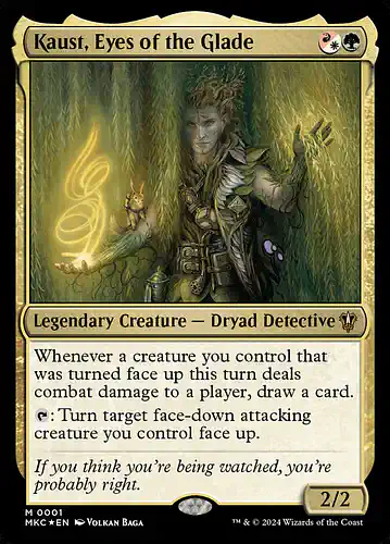 Kaust, Eyes of the Glade - mkc Spoiler