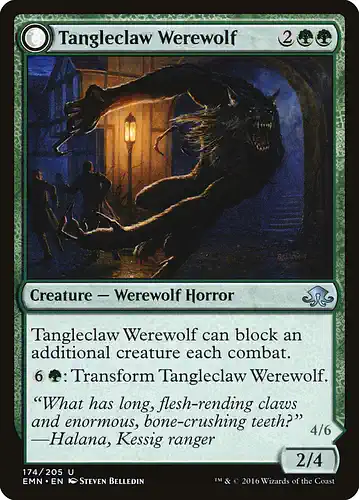 Tangleclaw Werewolf - emn Spoiler