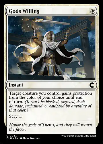 Gods Willing - clu Spoiler