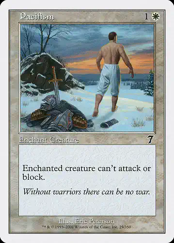 Pacifism - 7ed Spoiler
