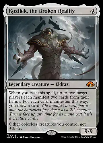 Kozilek, the Broken Reality - mh3 Spoiler
