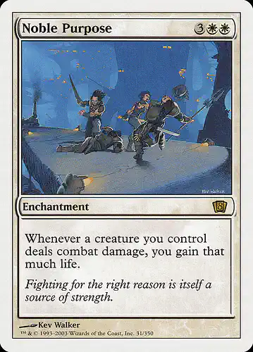 Noble Purpose - 8ed Spoiler
