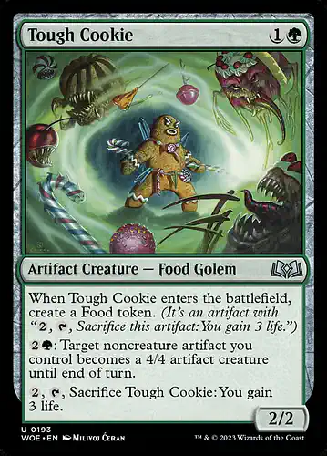 Tough Cookie - woe Spoiler