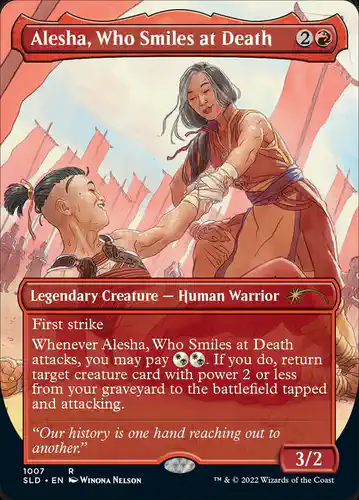 Alesha, Who Smiles at Death - sld Spoiler