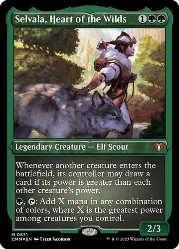 Selvala, Heart of the Wilds - cmm Spoiler