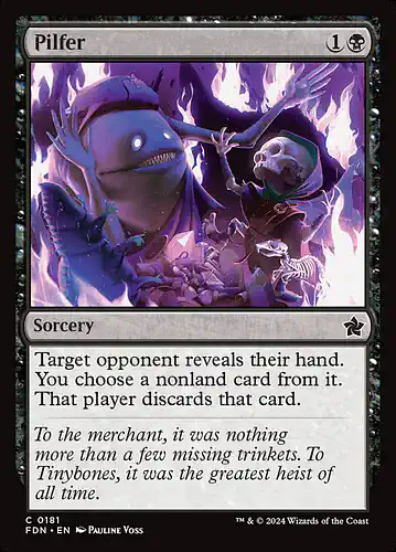 Pilfer - fdn Spoiler