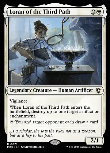 Loran of the Third Path - mkc Spoiler