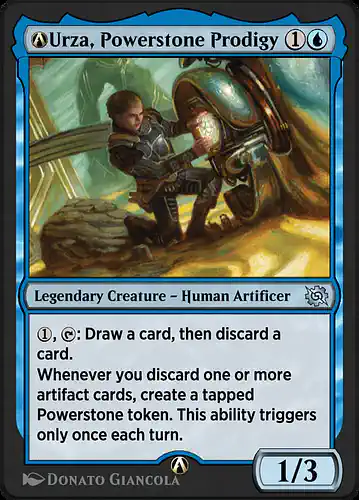 A-Urza, Powerstone Prodigy - bro Spoiler