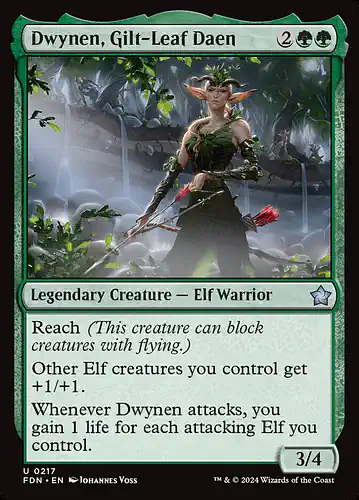 Dwynen, Gilt-Leaf Daen - fdn Spoiler