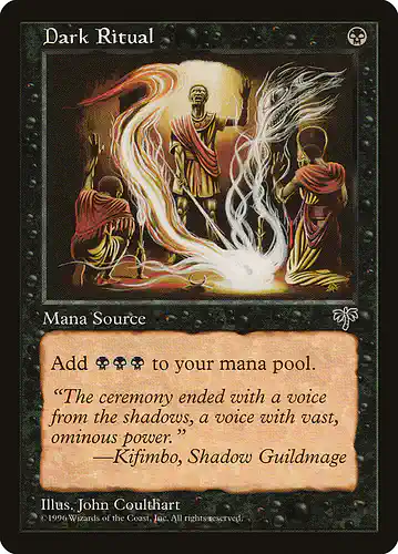 Dark Ritual - mir Spoiler