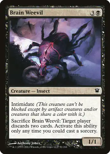 Brain Weevil - isd Spoiler