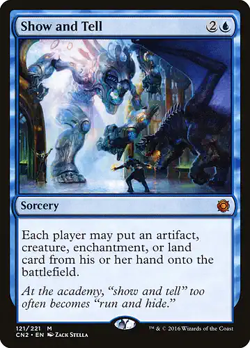 Show and Tell - cn2 Spoiler