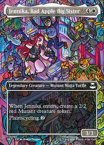 Jennika, Bad Apple Big Sister - tmt Spoiler