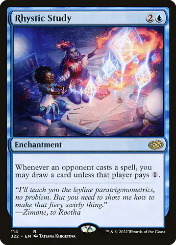 Rhystic Study - j22 Spoiler
