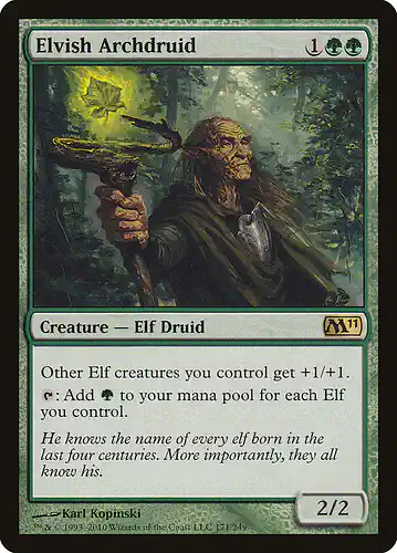 Elvish Archdruid - m11 Spoiler