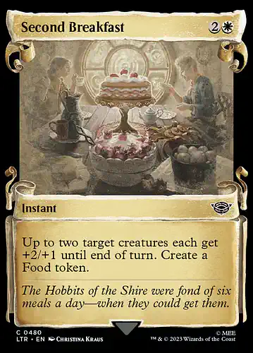 Second Breakfast - ltr Spoiler