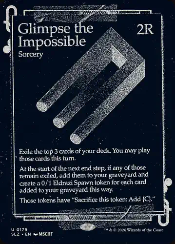 Glimpse the Impossible - slz Spoiler