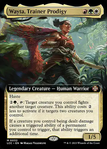Wayta, Trainer Prodigy - lcc Spoiler