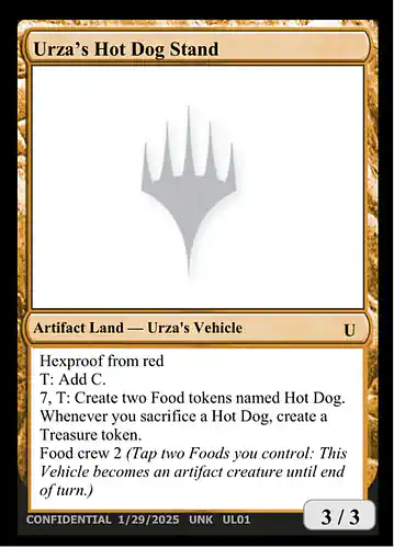 Urza's Hot Dog Stand - unk Spoiler