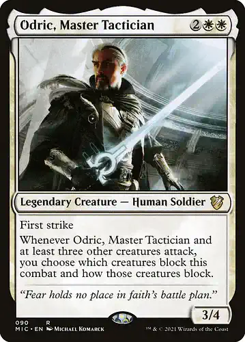 Odric, Master Tactician - mic Spoiler