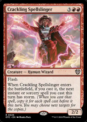 Crackling Spellslinger - otc Spoiler