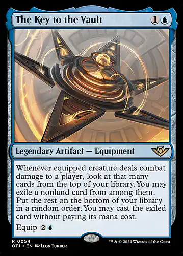 The Key to the Vault - otj Spoiler