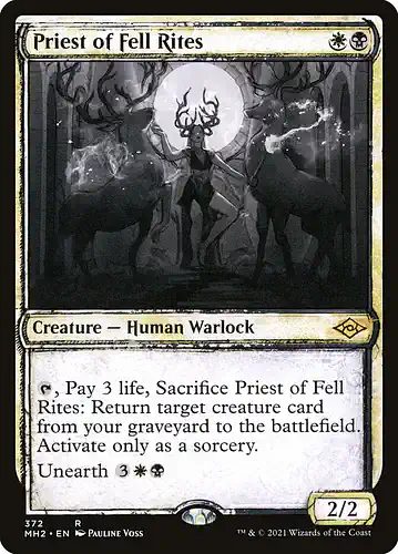 Priest of Fell Rites - mh2 Spoiler