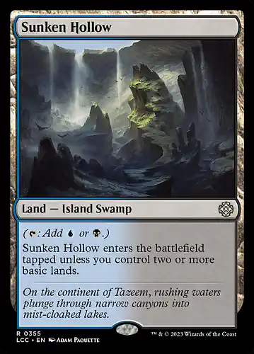 Sunken Hollow - lcc Spoiler