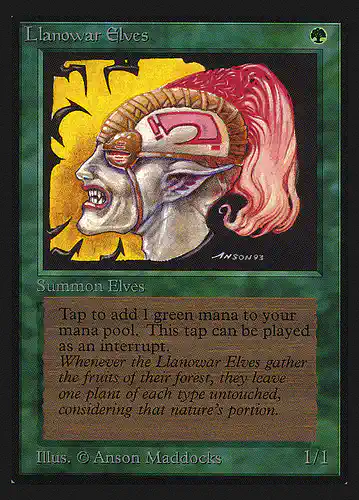 Llanowar Elves - ced Spoiler