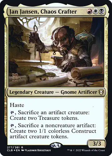 Jan Jansen, Chaos Crafter - clb Spoiler