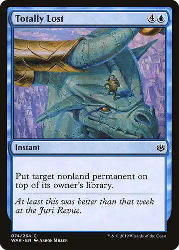 Totally Lost - war Spoiler
