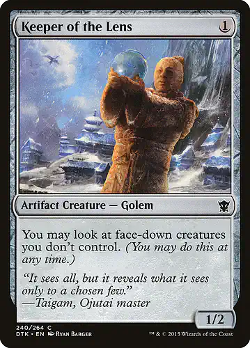 Keeper of the Lens - dtk Spoiler