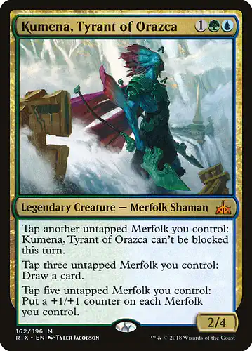 Kumena, Tyrant of Orazca - rix Spoiler