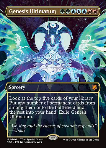 Genesis Ultimatum - spg Spoiler