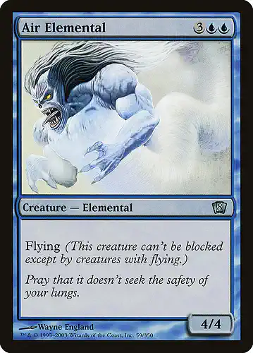 Air Elemental - 8ed Spoiler