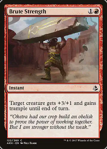 Brute Strength - akh Spoiler