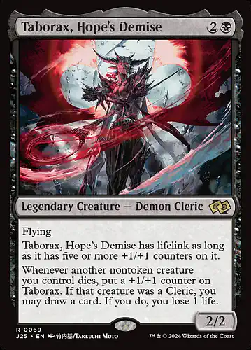 Taborax, Hope's Demise - j25 Spoiler