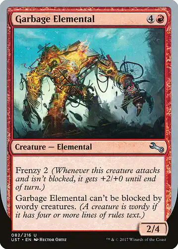 Garbage Elemental - ust Spoiler