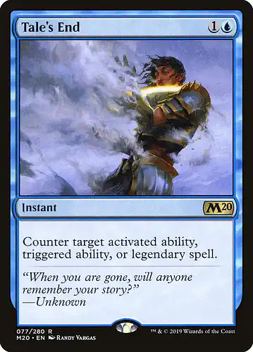 Tale's End - m20 Spoiler