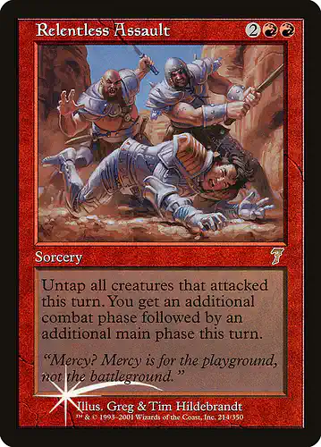 Relentless Assault - 7ed Spoiler