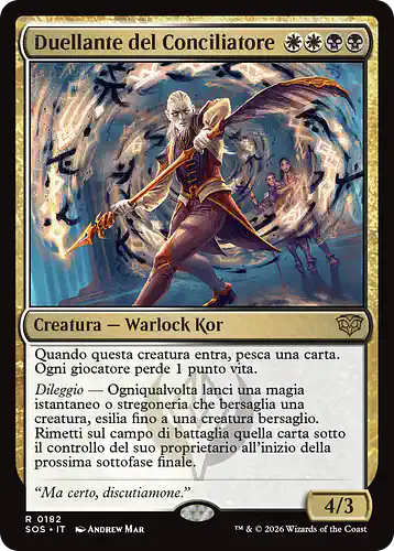 Conciliator's Duelist - sos Spoiler