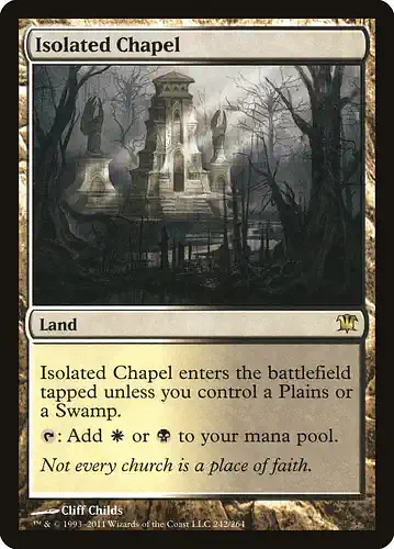 Isolated Chapel - isd Spoiler