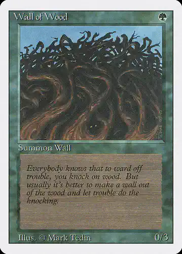 Wall of Wood - 3ed Spoiler