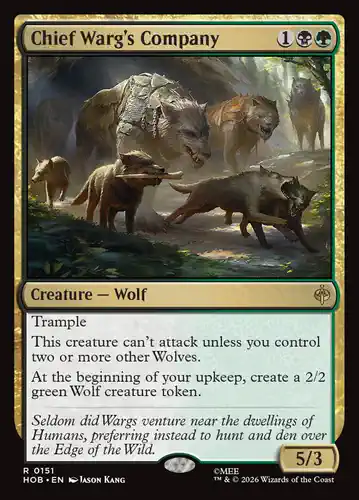 Chief Warg's Company - hob Spoiler